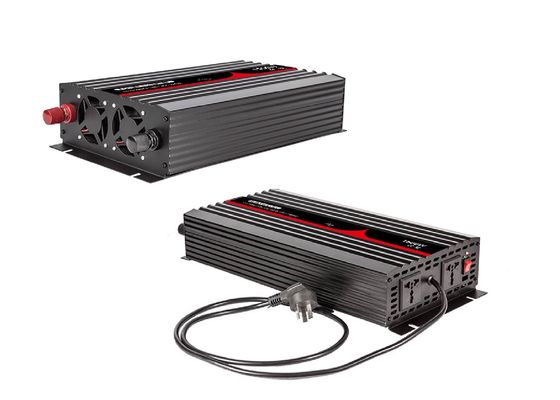 China Black 12 Volt 300 Watt Dc Ac Pure Sine Wave Inverter For Car And Camping supplier